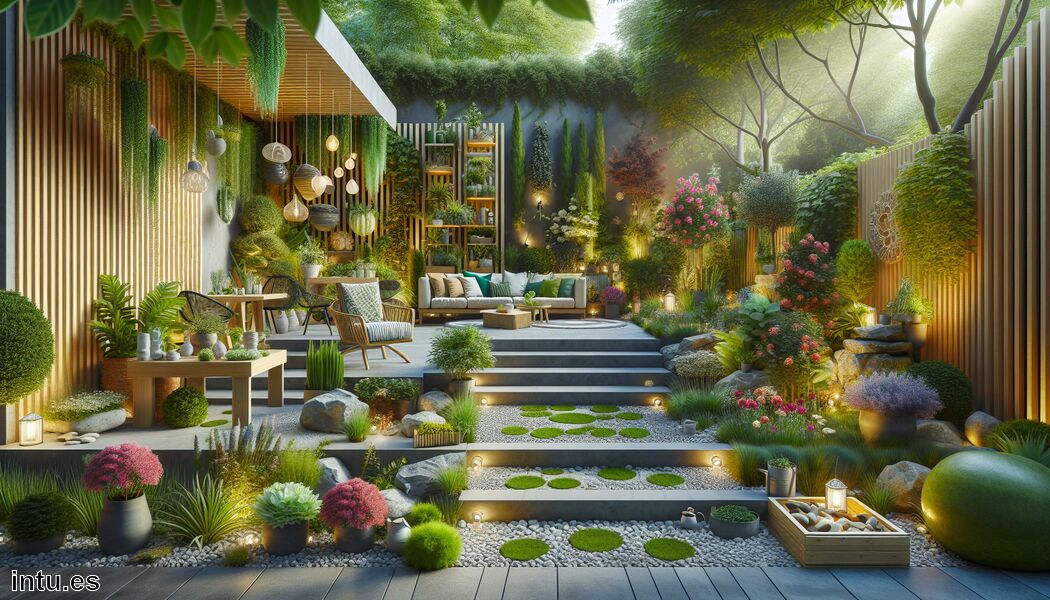 Diseño de senderos y caminos atractivos   - Tendencias en diseño de jardines: Ideas para crear espacios exteriores únicos