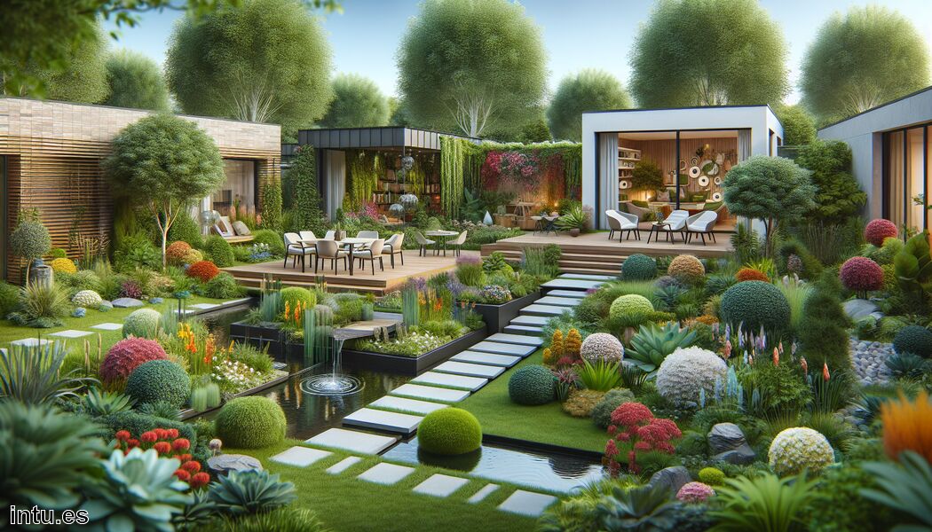 Tendencias en diseño de jardines: Ideas para crear espacios exteriores únicos